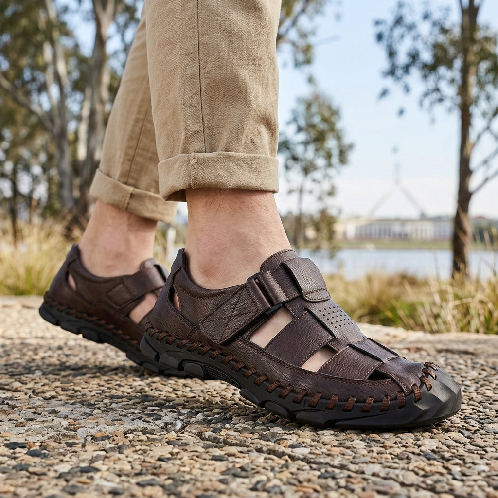 Matilda | Closed Toe Fisherman Men's Sandals