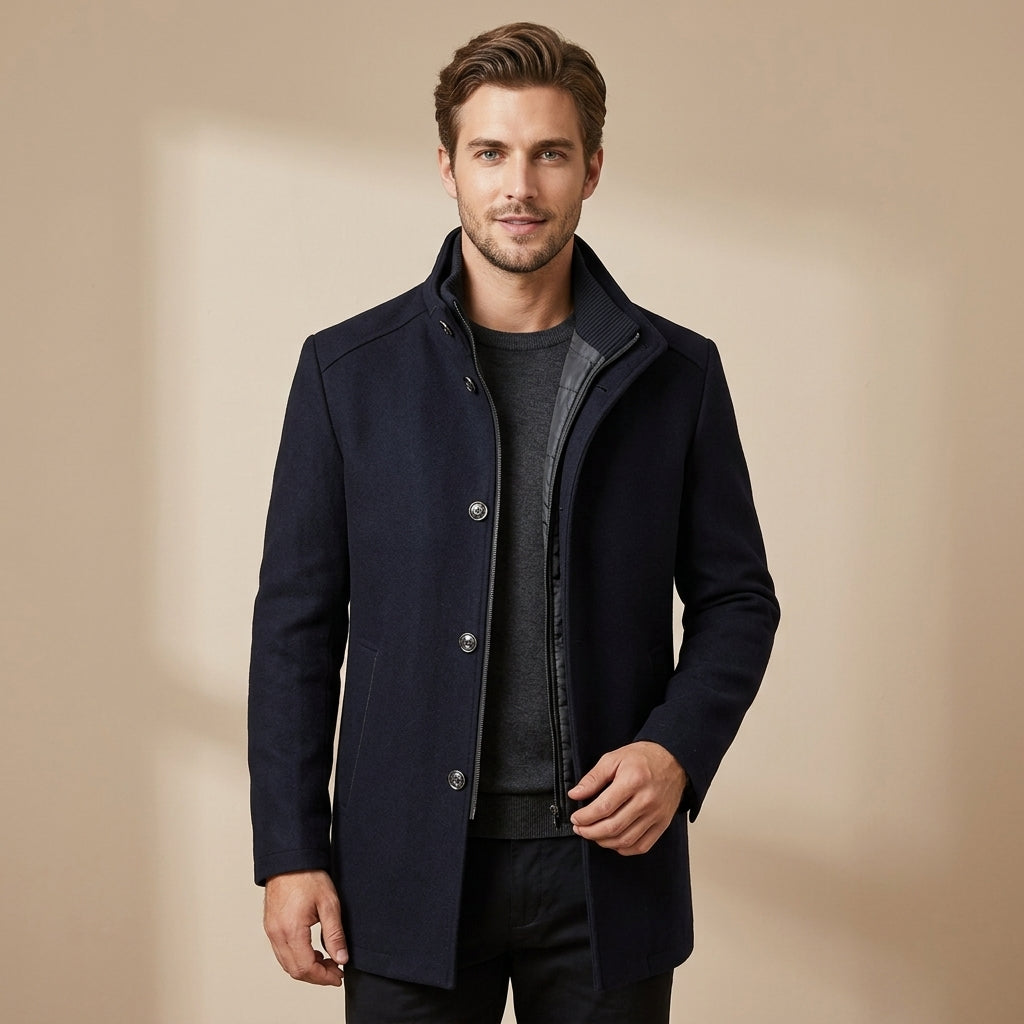 Lachlan | Men's Coat with Cold-Weather Warmth
