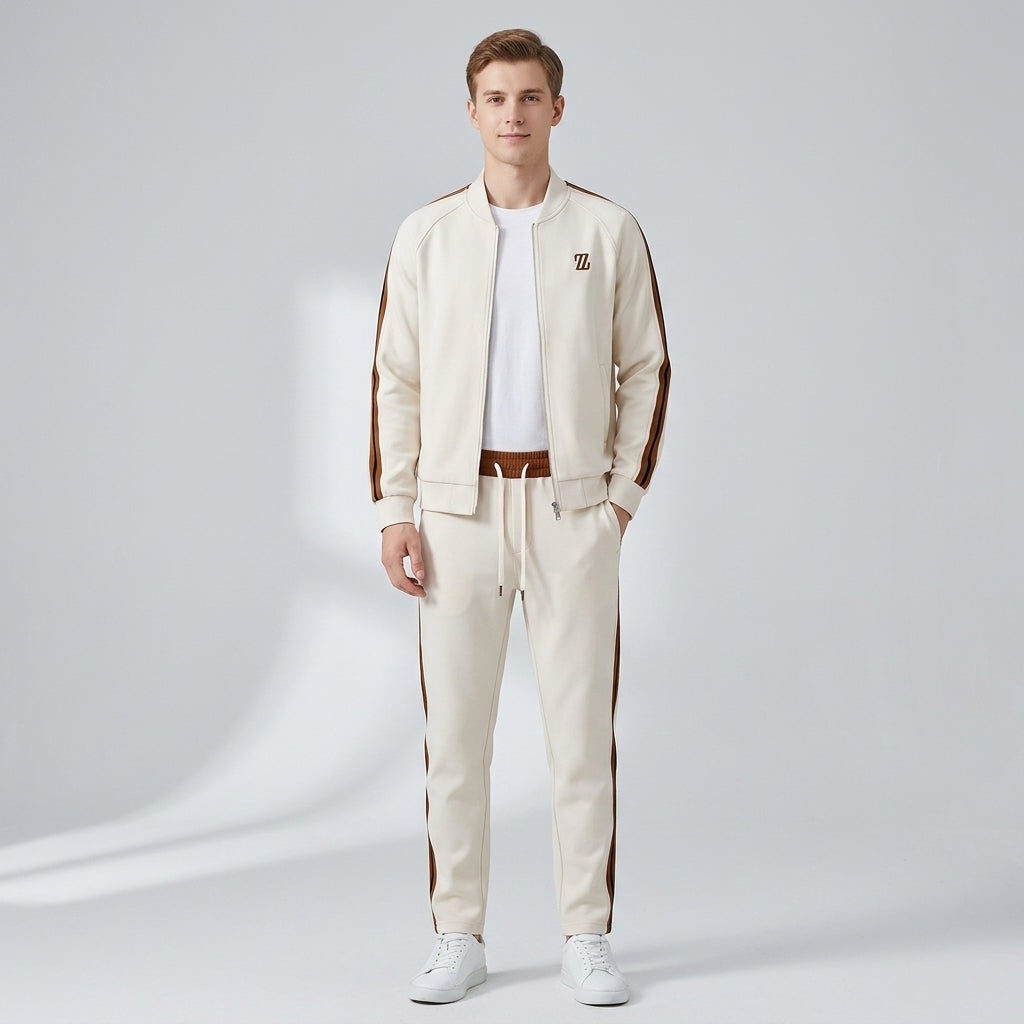 Hugo | Men's Tracksuit – High-Neck Zip Jacket &amp; Elastic Pants for Comfort &amp; Style