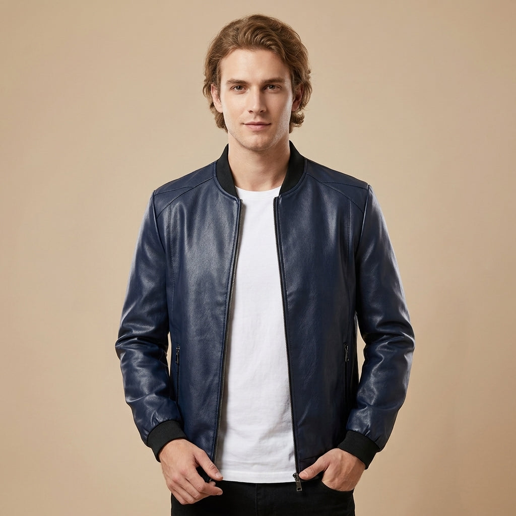 Jasper | Men's Coat for Stand-Up Collar Comfort