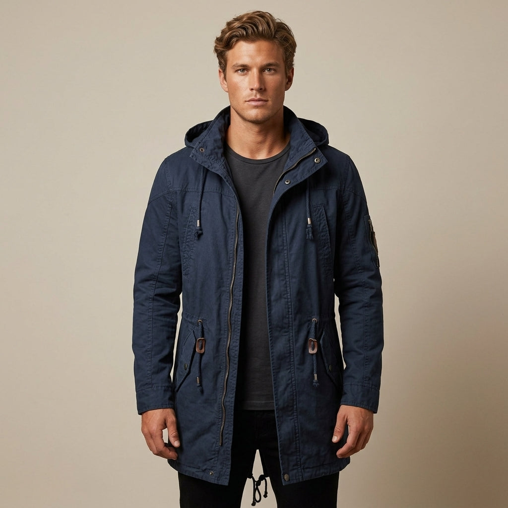 Kai | Men's Coat for Urban Utility Hood