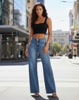 Olivia | High Waisted Wide Leg Jeans Women