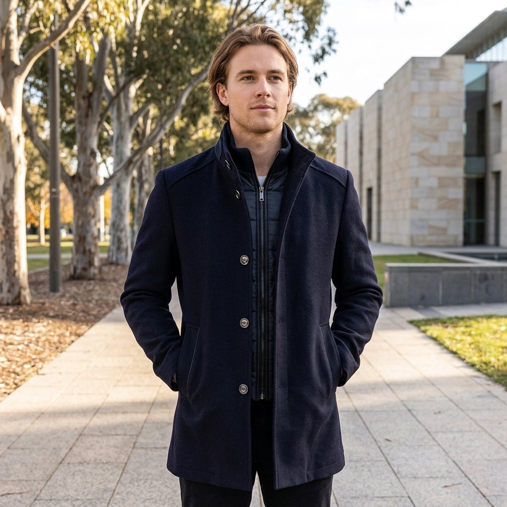 Kade | Elegant Men’s Coat for Timeless Style