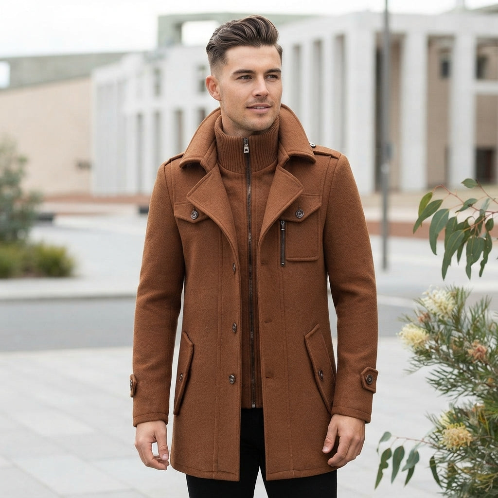 William | Men's Coat with Versatile Winter Style
