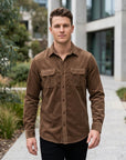 Beau | Vintage Men’s Shirt with Textured Style