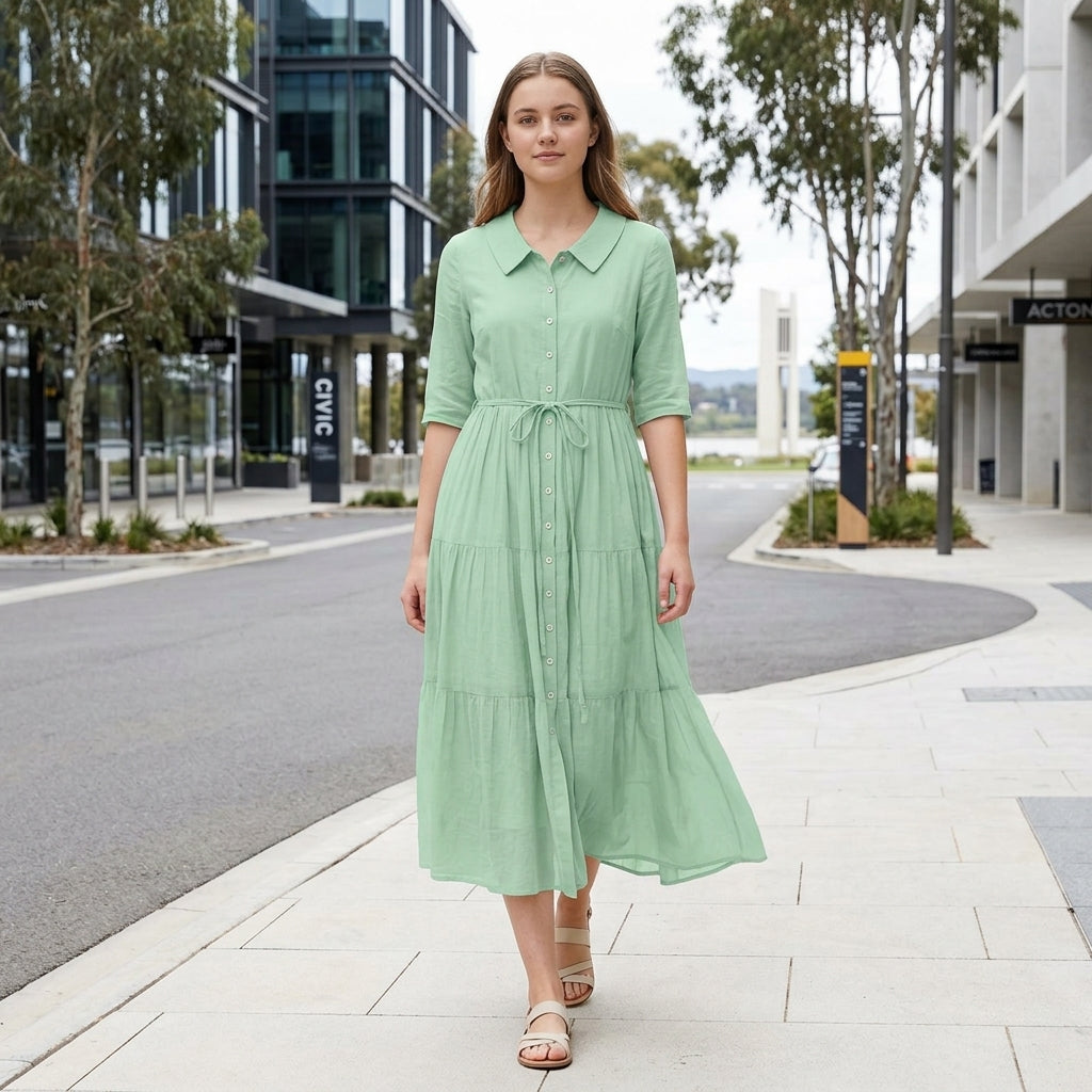 Aaliyah | Women's Summer Dress with Flattering Fit