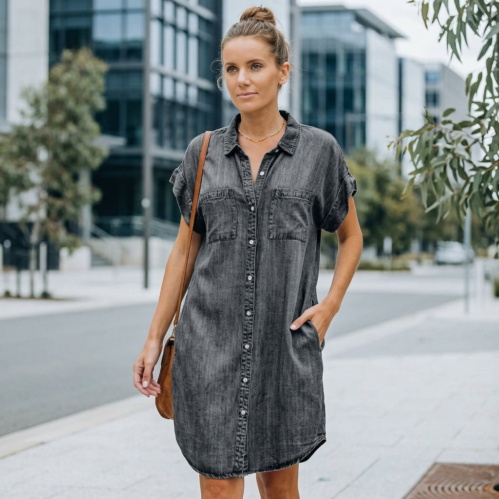 Matilda | Denim Dress with Relaxed Summer Fit