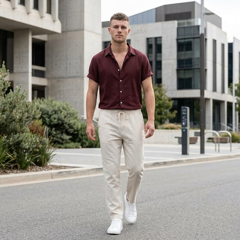 Nash | Linen Men’s Set for Refined Summer Style