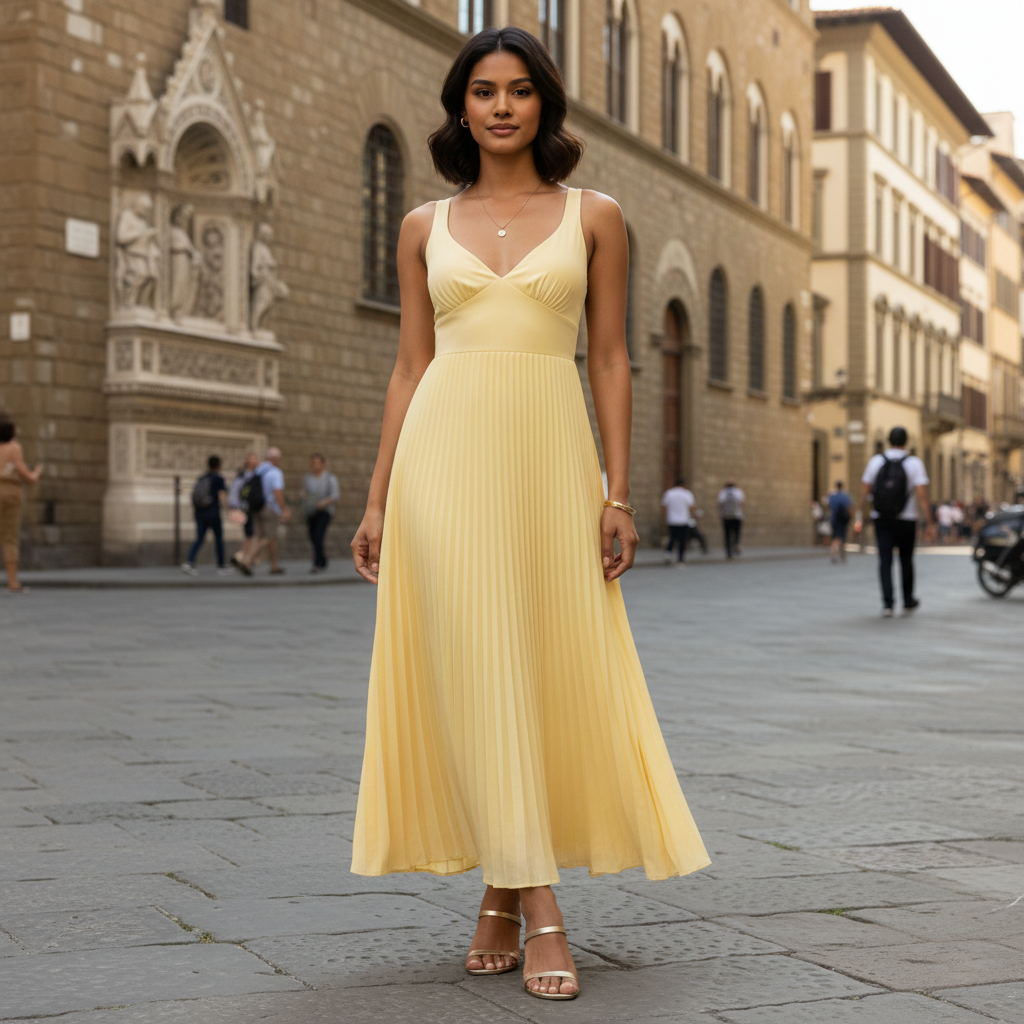 Mia | Elegant Summer Dress for Wedding Guests