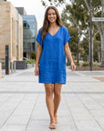 Imogen | Women's Summer Dress in Cotton Linen