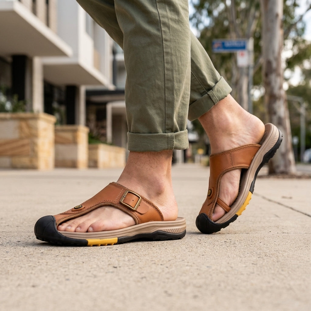Henry | Men's Sandals – Outdoor Trail Slides