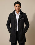Charlie | Men's Coat with Timeless Trench Style