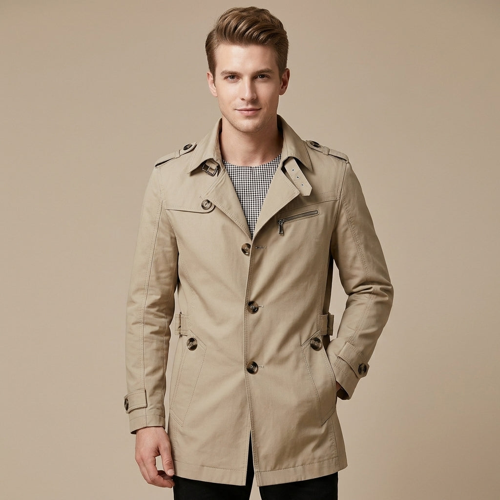 Hugo | Men's Coat Classic Trench Style