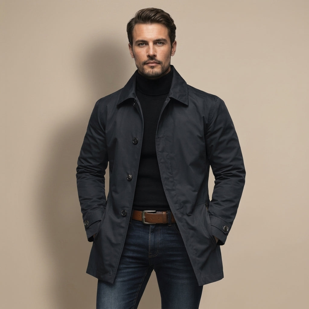 Hudson | Men's Coat with Weather-Resistant Build