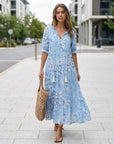 Matilda | Women's Summer Dress with Flattering V-Neck