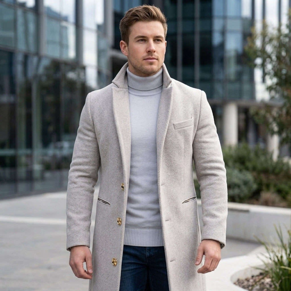 Fletcher | Men's Coat for Classic Overcoat Warmth
