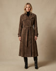 Bridget | Suede Trench Women's Coat