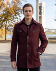 Braxton | Men’s Trench Coat with Refined Fit