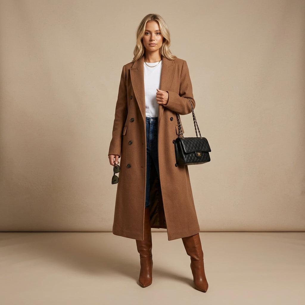 Eloise | Double-Breasted Trench Women's Coat
