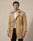 Charlie | Men's Coat with Timeless Trench Style