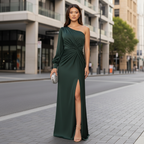 Chloe | Long Sleeve Maxi Dress with Sleeves