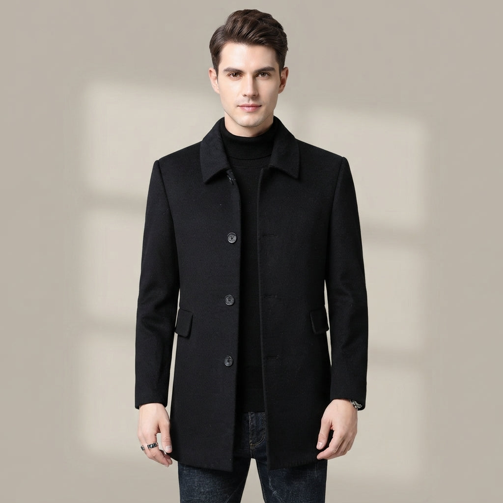 Noah | Men's Coat with Tailored Sophistication
