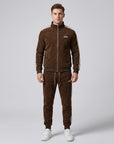 Beau | Men's Tracksuit – Soft Corduroy Zip-Up Jacket & Matching Pants