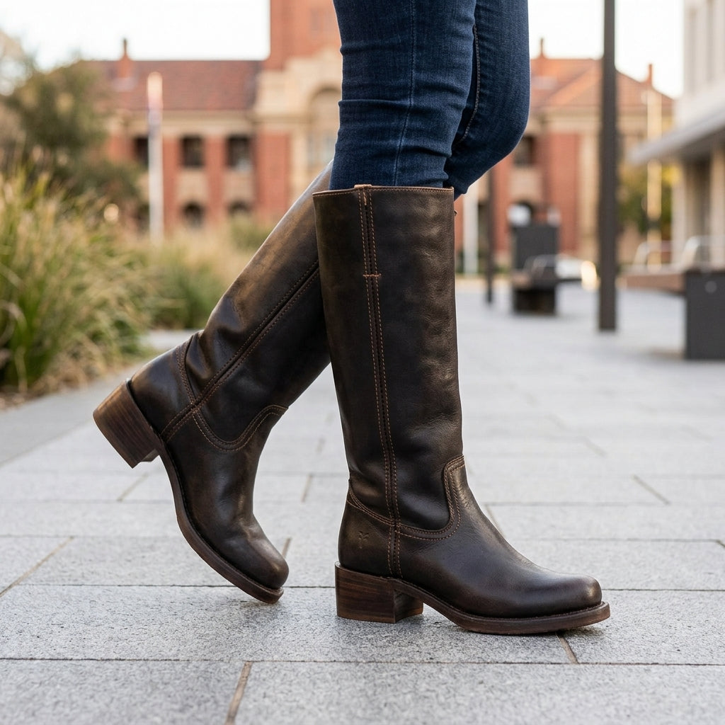 Veda | Knee-High Women’s Boots with Elegant Style