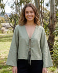 Delilah | Cropped Women's Blouse for Stylish Outfits