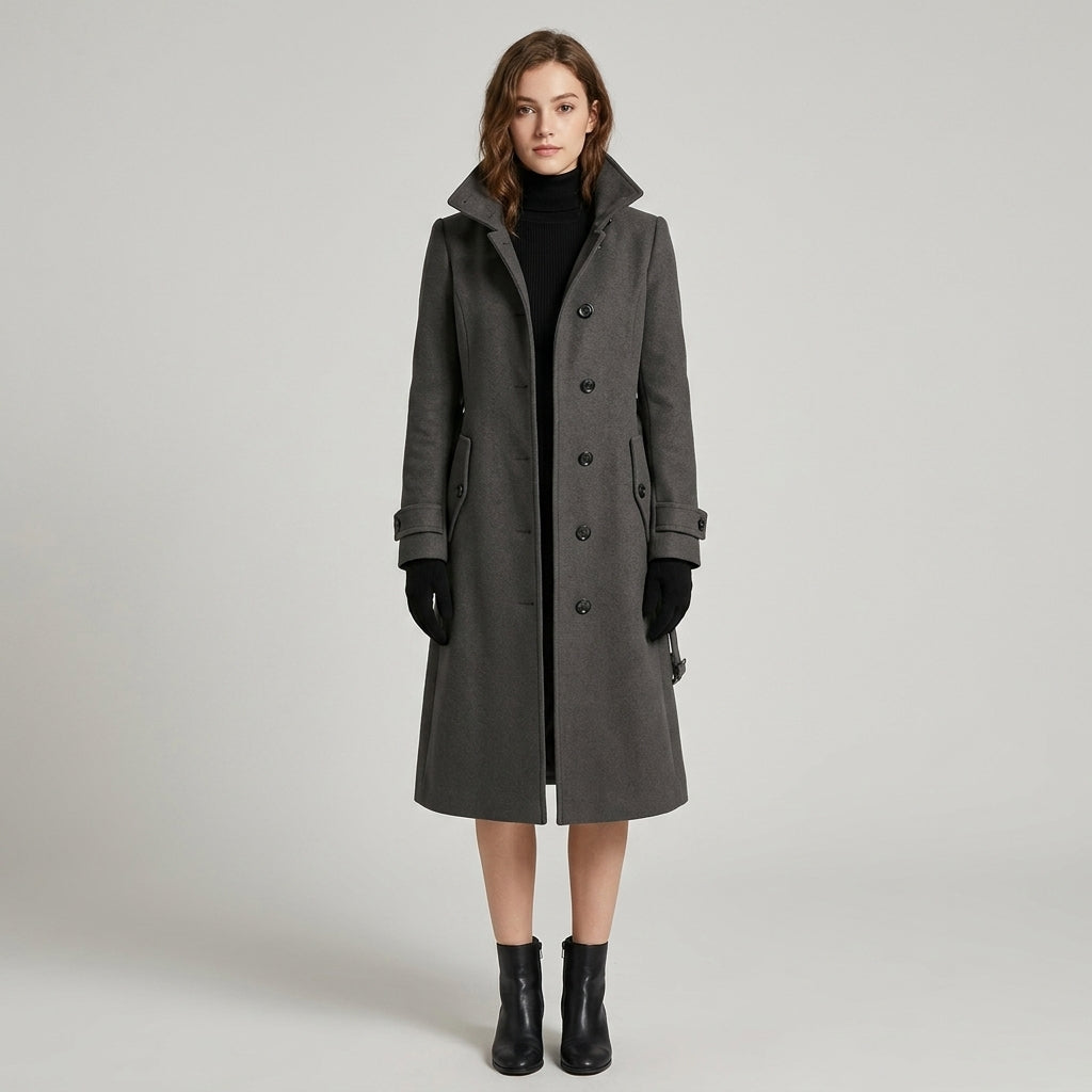 Sophia | Long Warm Trench Coat Women