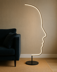Abstract Sculptural Floor Lamp - Elegant LED Lighting for Home Decor 0