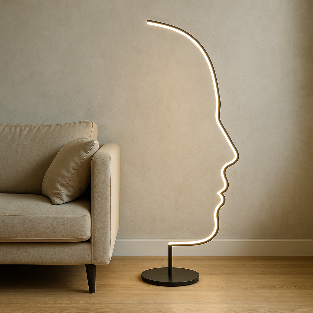 Abstract Sculptural Floor Lamp - Elegant LED Lighting for Home Decor 2