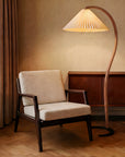 Arc Floor Lamp - Stylish Beech Wood Design for Cozy Spaces 3