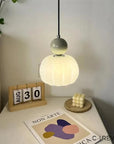 Art Deco Pendant Light - Elegant Glass Shade & Adjustable Height 5