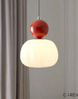 Art Deco Pendant Light - Elegant Glass Shade & Adjustable Height 8
