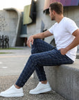 Cohen | Checked Men’s Trouser for Everyday Wear