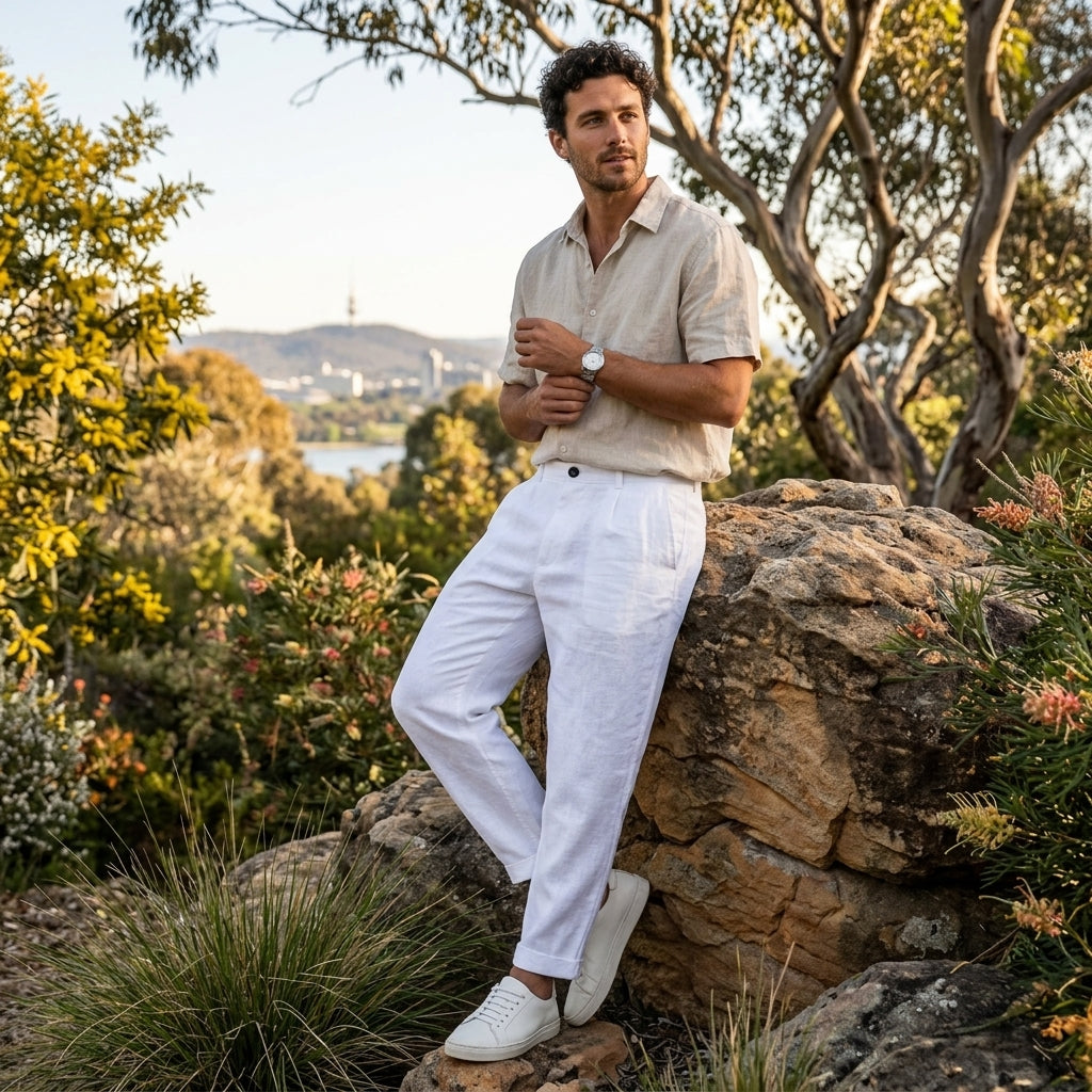 Brayden | Lightweight Men’s Trouser for Summer Comfort