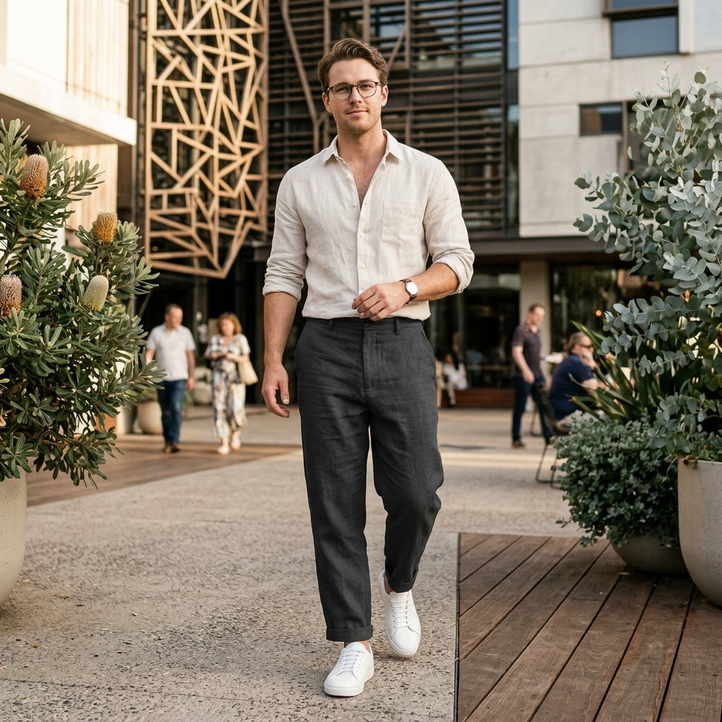 Brayden | Lightweight Men’s Trouser for Summer Comfort