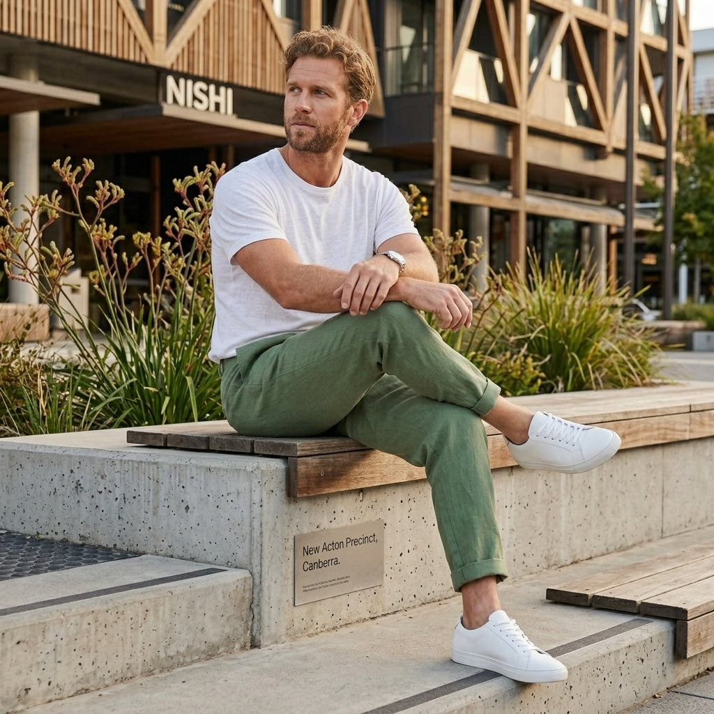 Brayden | Lightweight Men’s Trouser for Summer Comfort
