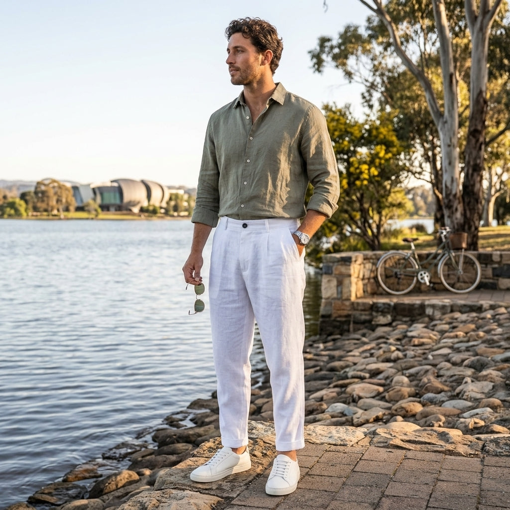 Brayden | Lightweight Men’s Trouser for Summer Comfort