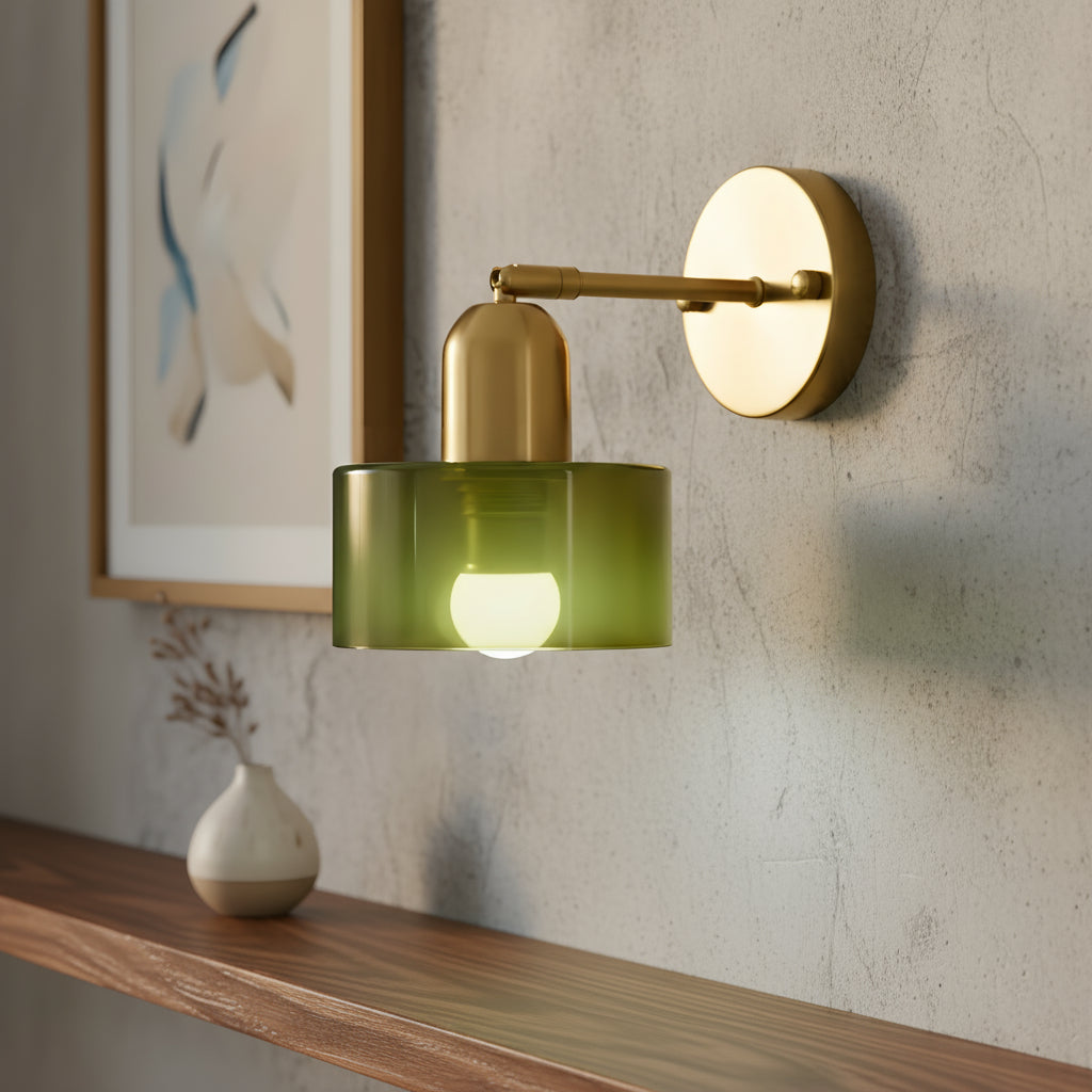 Bauhaus Glass Wall Light - Stylish LED Sconce for Modern Spaces 1