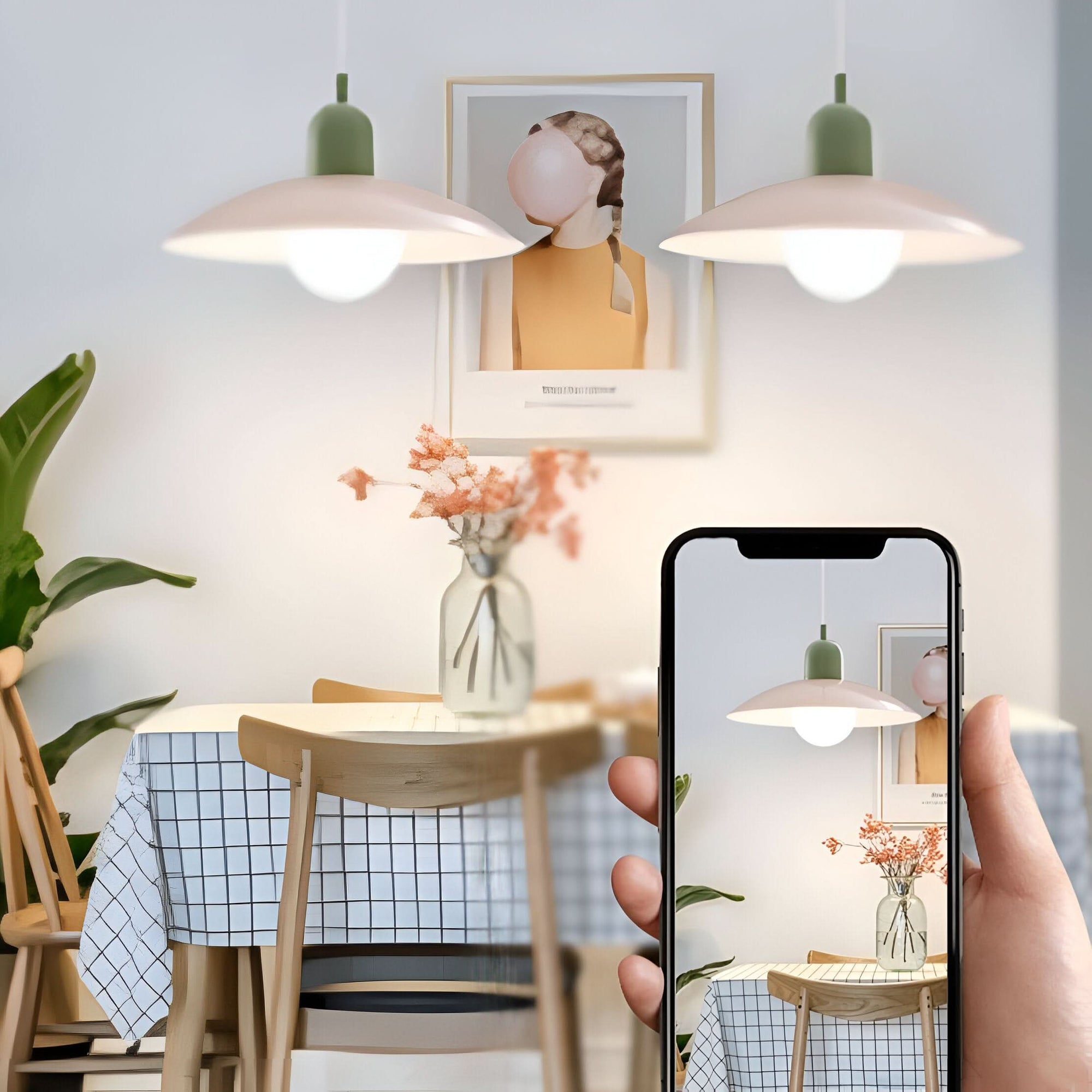 Bauhaus Pendant Light - Elegant Geometric Design for Modern Spaces 3