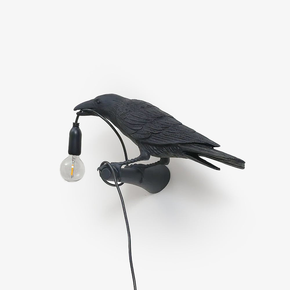 Bird Wall Light - Unique Resin Design with Adjustable Height 0