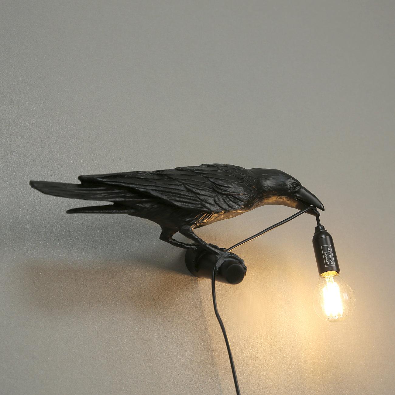 Bird Wall Light - Unique Resin Design with Adjustable Height 2