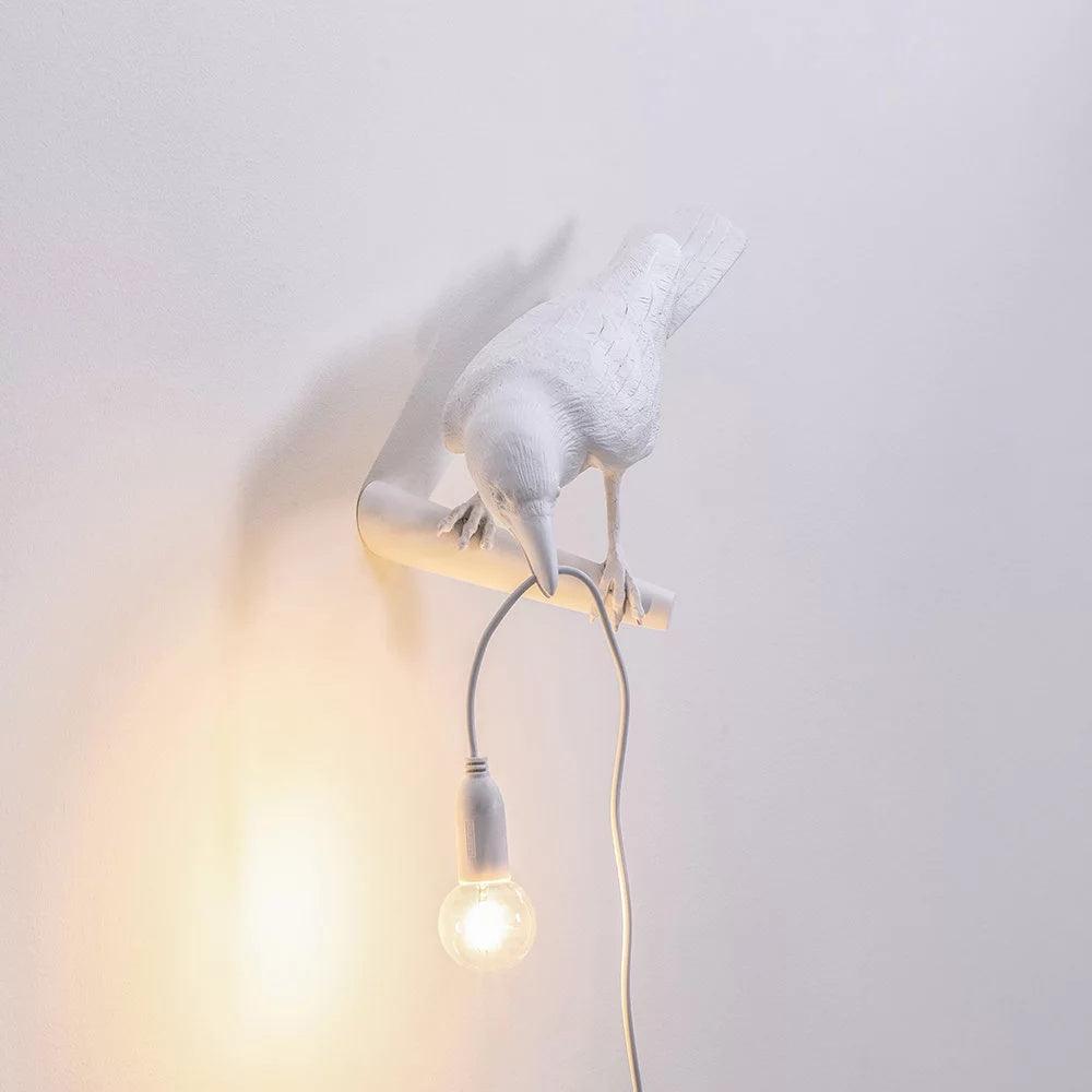 Bird Wall Light - Unique Resin Design with Adjustable Height 7