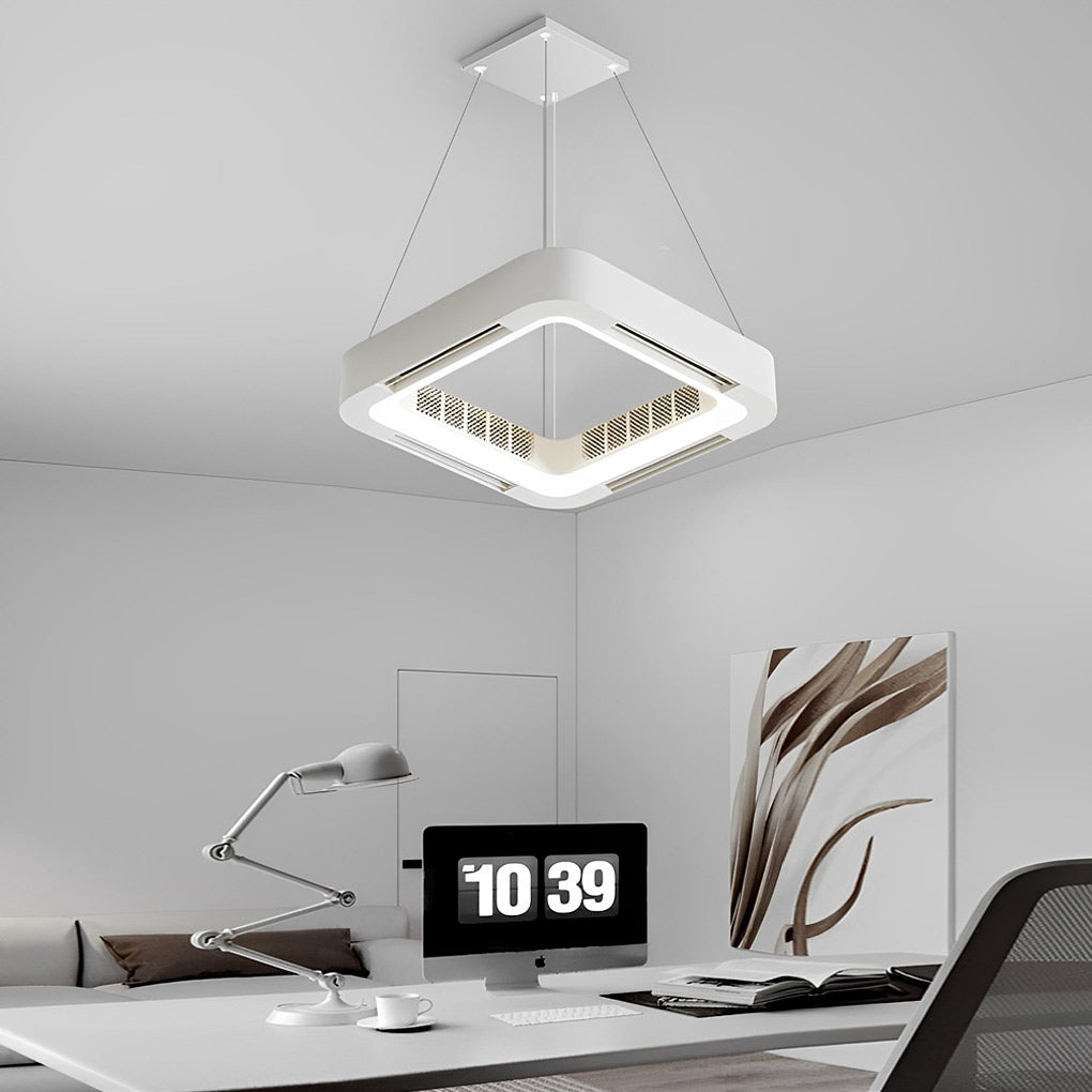 Bladeless Ceiling Fan - Stylish Design with LED Lighting 1