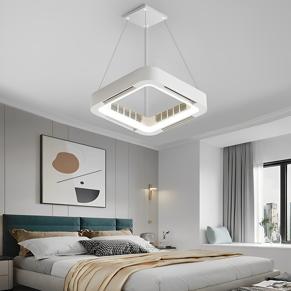 Bladeless Ceiling Fan - Stylish Design with LED Lighting 7