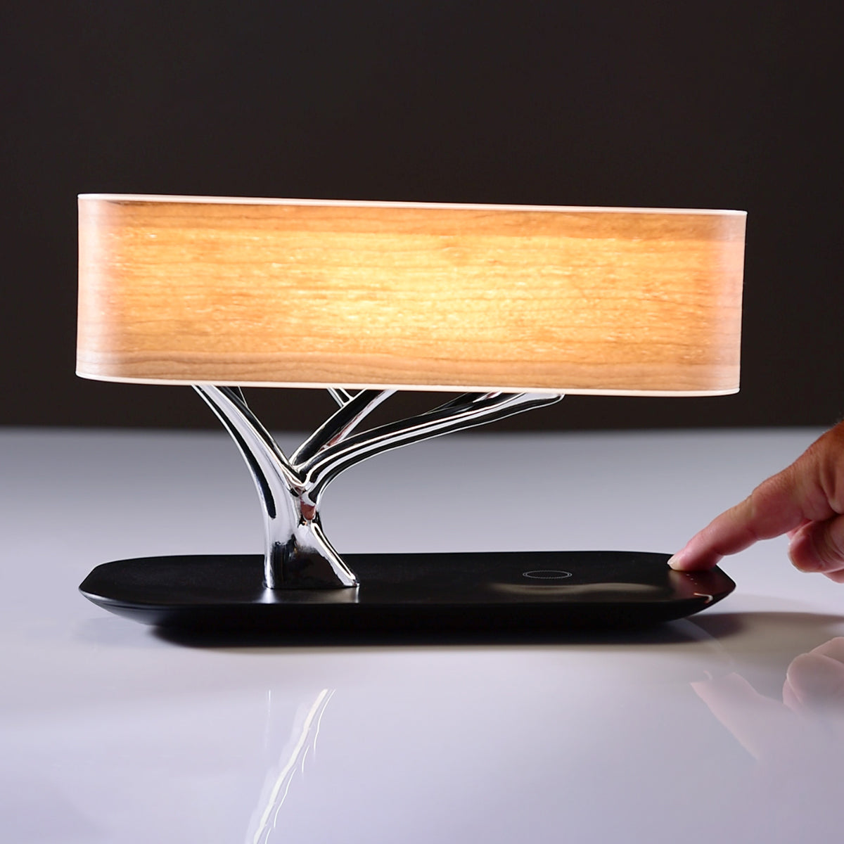 Bonsai Speaker Lamp - Wireless Charging &amp; Bluetooth Sound 3