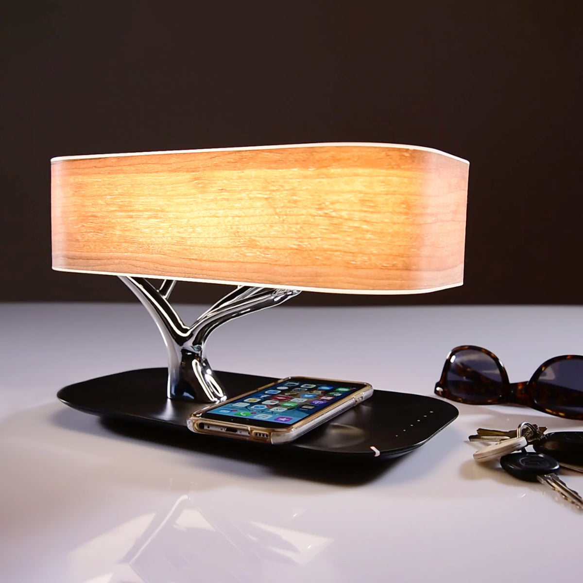 Bonsai Speaker Lamp - Wireless Charging &amp; Bluetooth Sound 6