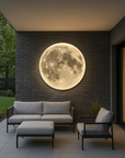Celestial Moon Wall Lamp - Enchanting LED Glow for Any Space 5